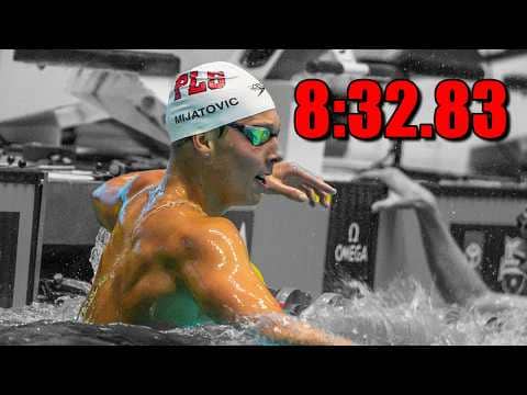 16-Year-Old Luka Mijatovic Swims FASTEST TIME EVER in 1000 Freestyle