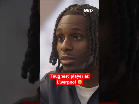 JEREMIE FRIMPONG ON THE HARDEST PLAYER TO TRAIN AGAINST AT LIVERPOOL 👀❤️