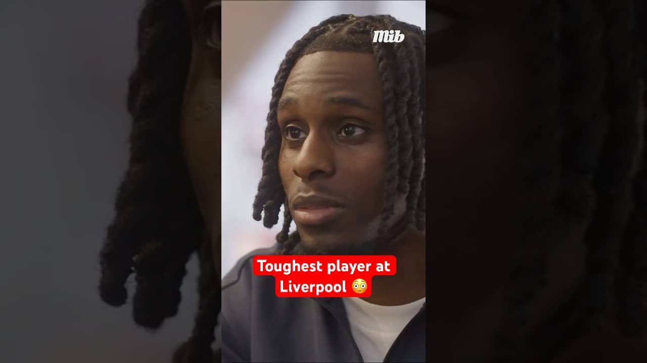 JEREMIE FRIMPONG ON THE HARDEST PLAYER TO TRAIN AGAINST AT LIVERPOOL 👀❤️