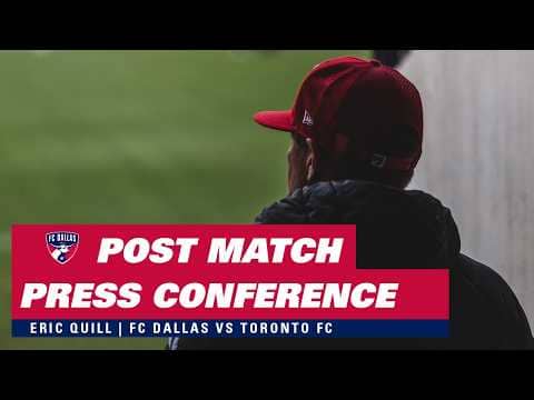 FC Dallas vs. Toronto FC Postmatch Press Conference - February 21, 2026