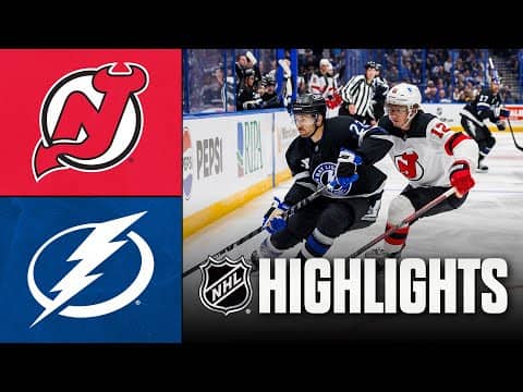 NHL Highlights | Devils vs. Lightning | October 11, 2025