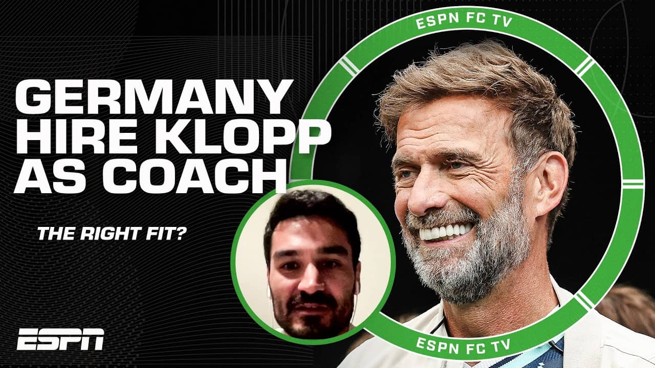REACTION to Germany hiring Jürgen Klopp as head coach 🇩🇪 Can he fix their problems? | ESPN FC