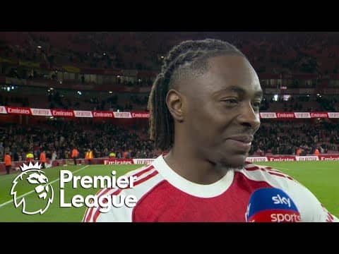 Eberechi Eze: 'Words can't explain' Arsenal hat-trick v. Spurs | Premier League | NBC Sports