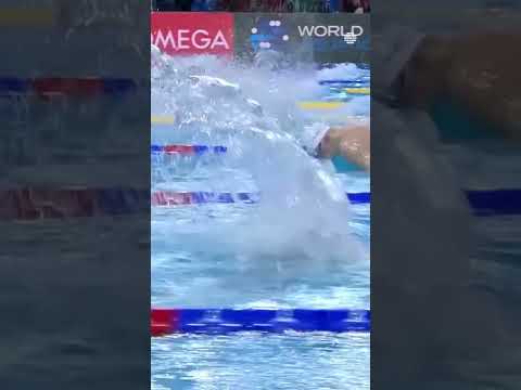 Noe Ponti SMASHES 50m Butterfly World Record – Historic Swim! #NoePonti #Swimming