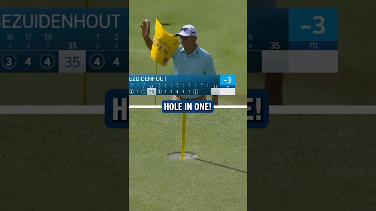 Christiaan Bezuidenhout Makes HOLE-IN-ONE at RBC Canadian Open ⛳