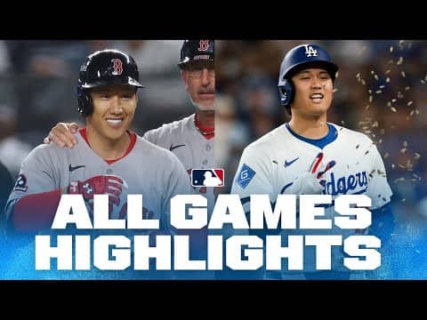 Highlights from ALL games on 9/30! (FOUR Wild Card Series games to start Postseason!)