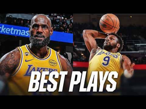 LeBron & Bronny Went CRAZY This Season 🤯 | Top Plays