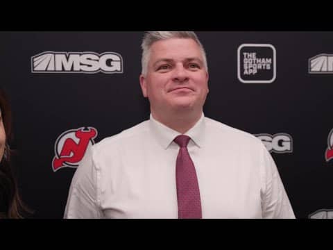 Keefe speaks with the media before facing Detroit