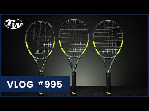 New Babolat Pure Aero Racquets Available For DEMO | What's Been Updated & 1st Impressions | VLOG 995
