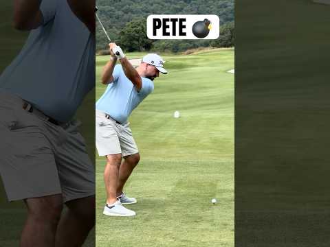 Pete is PURE. Actual. #golf #golfswing #golfing #pure