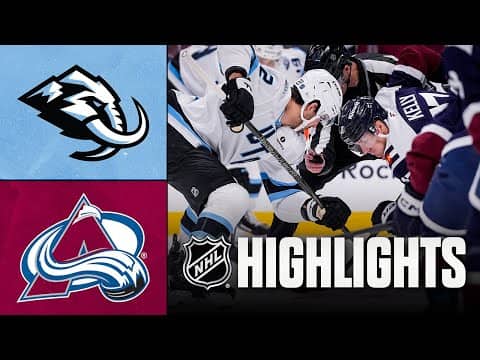 Mammoth vs. Avalanche | NHL Highlights | December 23, 2025