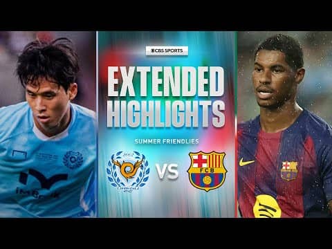 Daegu FC vs. Barcelona: Extended Highlights | Summer Friendly | CBS Sports Golazo