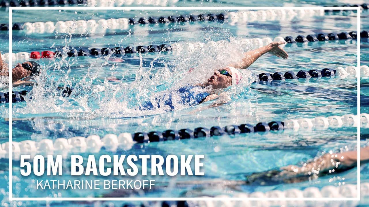 Katharine Berkoff Finishes Fastest in 50M Backstroke | 2026 TYR Pro Swim Series Sacramento