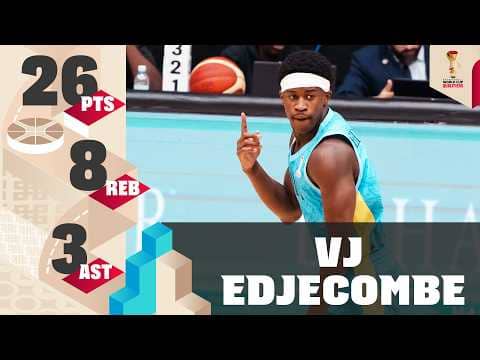 🇧🇸 VJ Edjecombe dunking everything against Jamaica | Full Highlights | #FIBAWC Americas Qualifiers