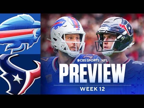 Bills vs Texans Thursday Night Football Preview: Predictions and Best Bets | NFL Week 12