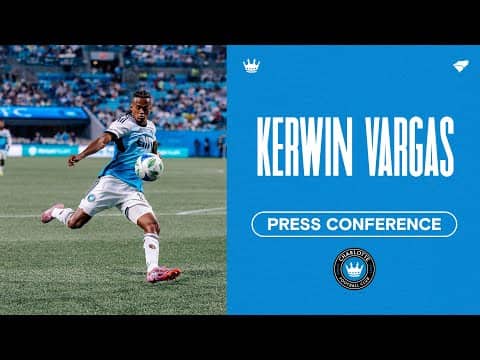 Kerwin Vargas Press Conference | Charlotte FC vs. Philadelphia Union