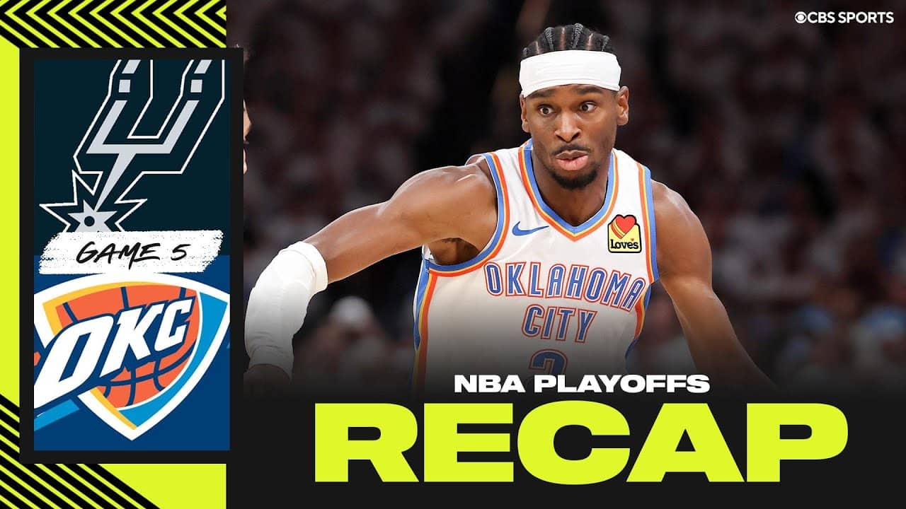Thunder bounce back in Game 5, handle Spurs to take 3-2 series lead | 2026 NBA Playoffs