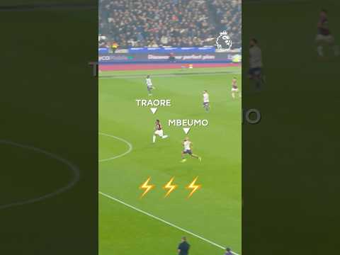 Traore v Mbeumo Sprint Race ⚡