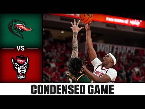 UAB vs. NC State Condensed Game | 2025-26 ACC Men's Basketball