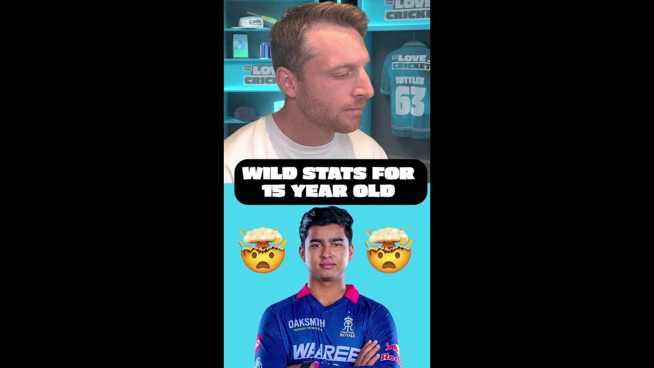 15 Year-Old Vaibhav Sooryavanshi's Stats Are INSANE! 😱  #ipl #cricket