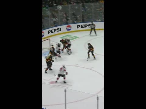 Cody Glass with a Short Goal vs. Vancouver Canucks