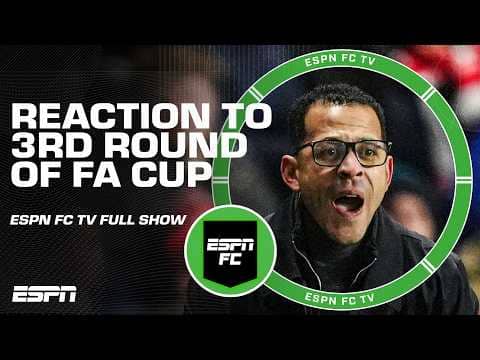 Liam Rosenior's Chelsea manager debut 👀 + Macclesfield takes down FA Cup defending champs | ESPN FC