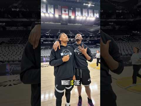 Keldon Johnson wouldn’t let Bismack Biyombo be great 😂