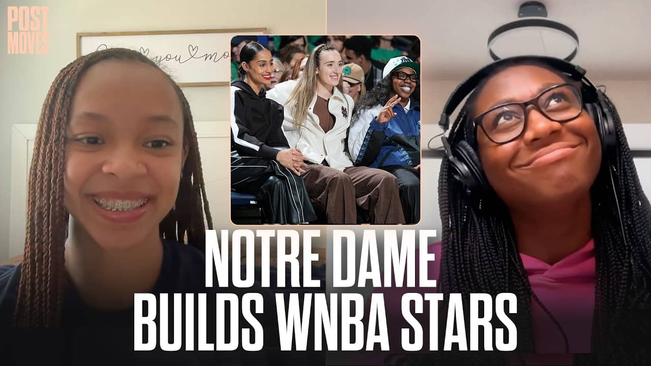 Hannah Hidalgo Explains Why Notre Dame Keeps Producing ELITE WNBA Guards 🔥 | Post Moves