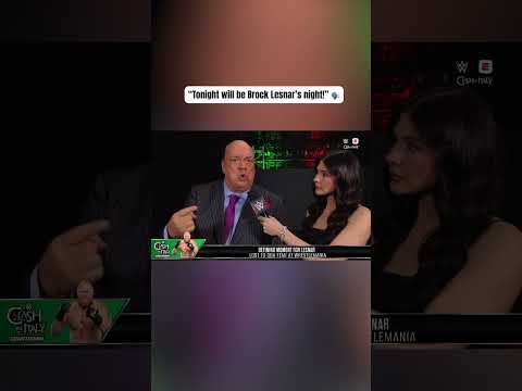 Will Brock Lesnar get his revenge at WWE Clash In Italy? 😤