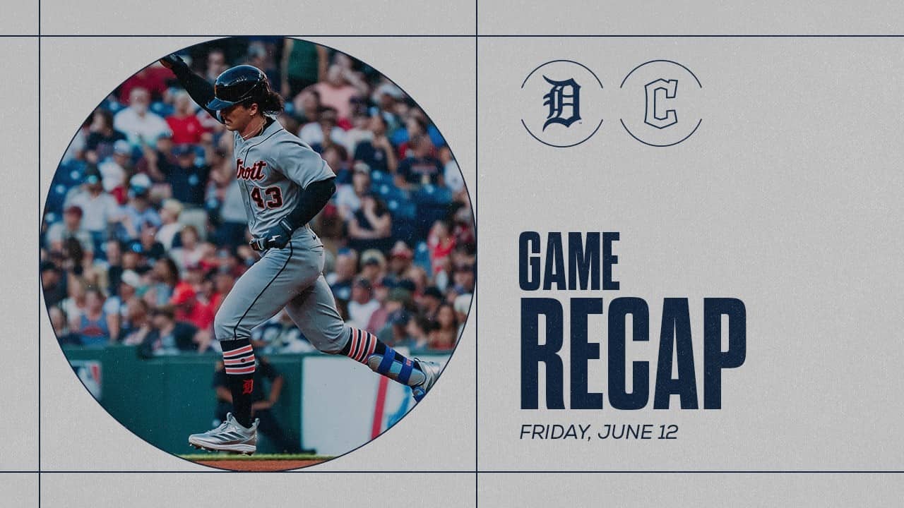 Tigers vs. Guardians Highlights | 6/12/26