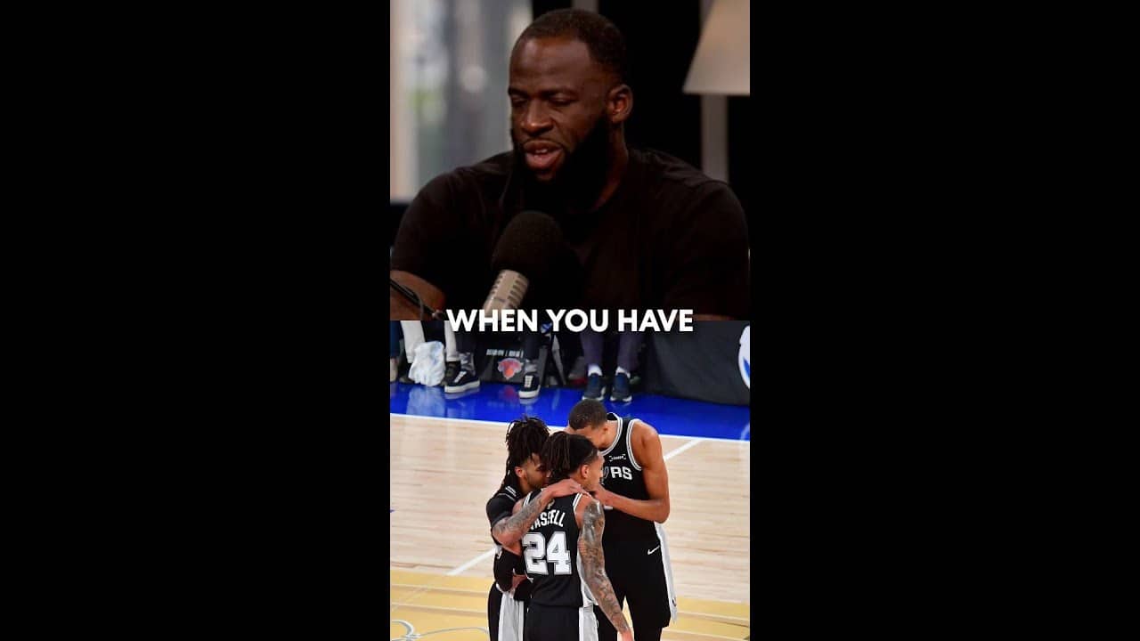 Draymond explains why Wemby & Castle neutralize elite guards