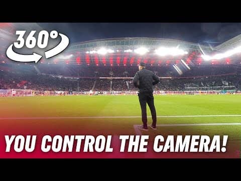 POV: YOU'RE NEXT TO THE COACH: 360° Cam vs Werder Bremen! 📸🤯