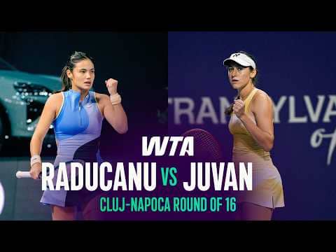 Emma Raducanu vs. Kaja Juvan | 2026 Cluj-Napoca Round of 16 | WTA Match Highlights