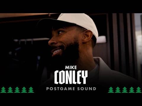 “I Was Anxious & Excited…But Overall A Good Night Out.” | Mike Conley Post Game Sound | 12.21.25