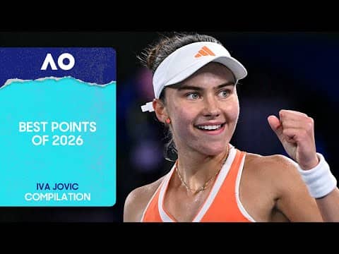Iva Jovic | Best Points | Australian Open 2026