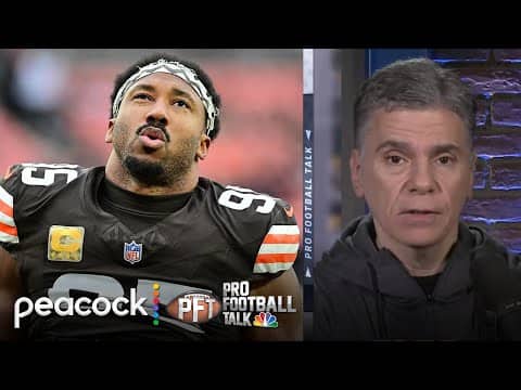 Myles Garrett, Shelby Harris call out 49ers' Jauan Jennings | Pro Football Talk | NFL on NBC