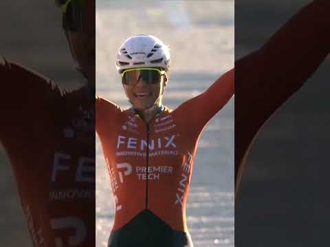 Queen of the cold 🥶🙌 Ceylin del Carmen Alvarado gets her first Word Cup win of the season!