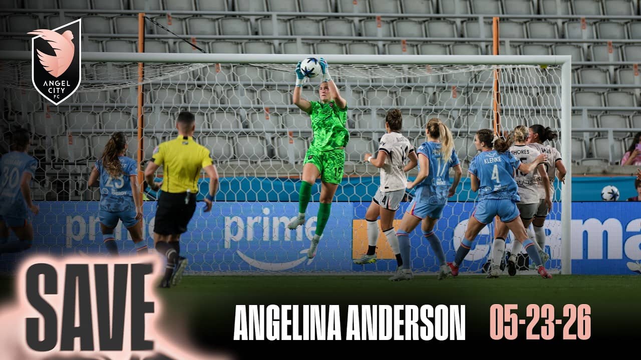 Angel City FC | Angelina Anderson Saves