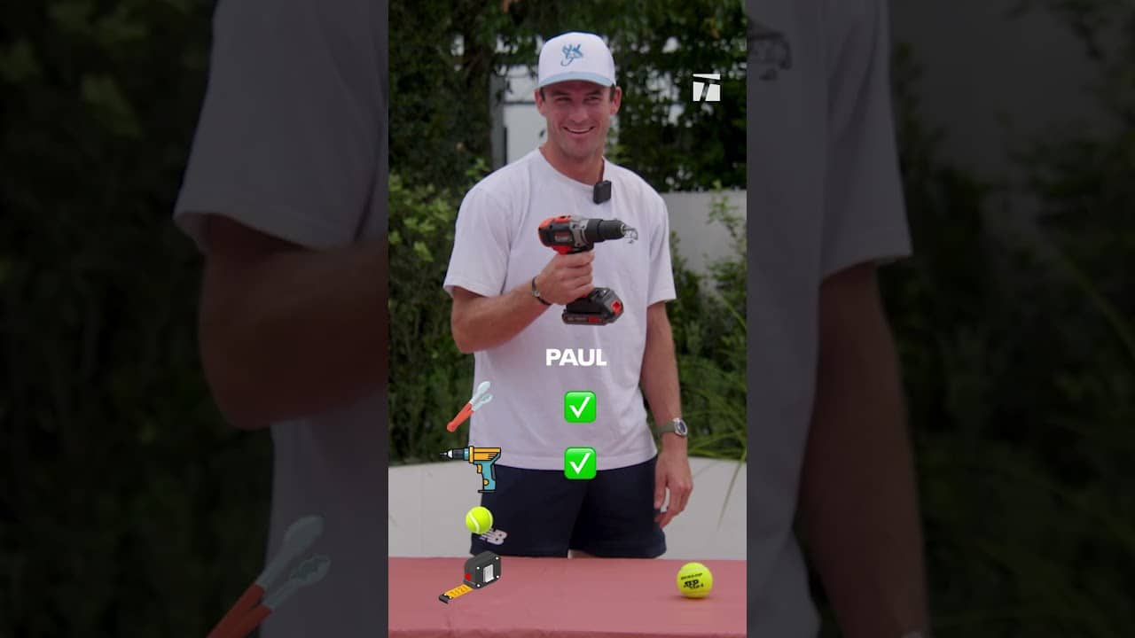Tennis stars take on the 'Bro Test' 👷😂 #tennis #brotest #funny #rome #guys #bro #bros
