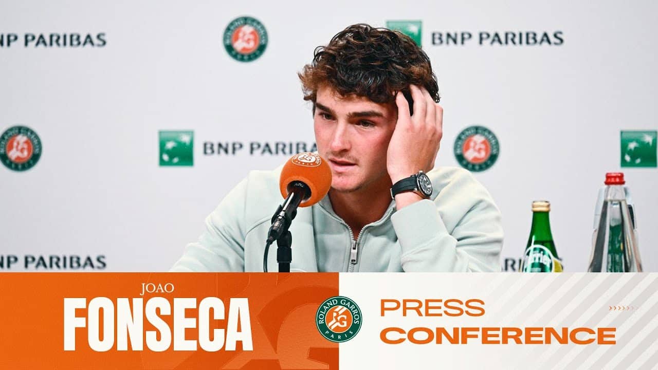 Joao Fonseca | Round 3 Press Conference | Roland-Garros 2026