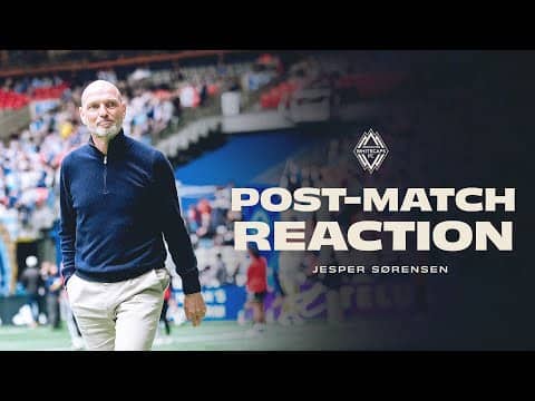 Jesper Sørensen Post-Victory Reaction vs New York City FC