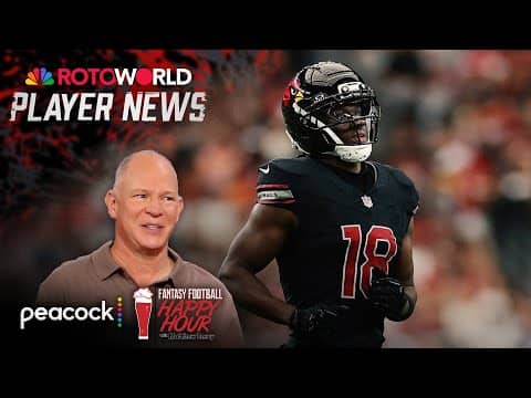 Harrison Jr.'s return will hamper Wilson's fantasy value | Fantasy Football Happy Hour | NFL on NBC