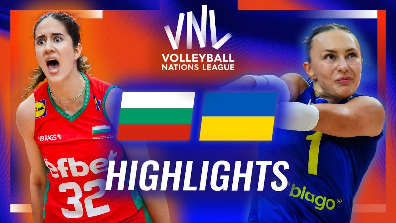 Bulgaria 🇧🇬 vs. Ukraine 🇺🇦 - Highlights | Week 2 | Women's VNL 2026