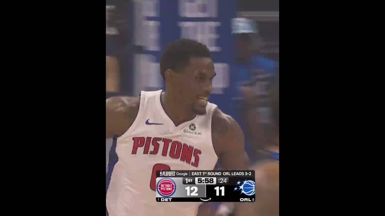 Game 6: 1st Quarter Top Plays | Pistons vs. Magic #nba #pistons