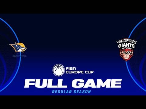 Rostock Seawolves v Windrose Giants Antwerp | Full Basketball Game | FIBA Europe Cup 2025-26