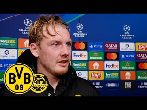 “I'm annoyed” | Julian Brandt after BVB - Bodø/Glimt 2:2