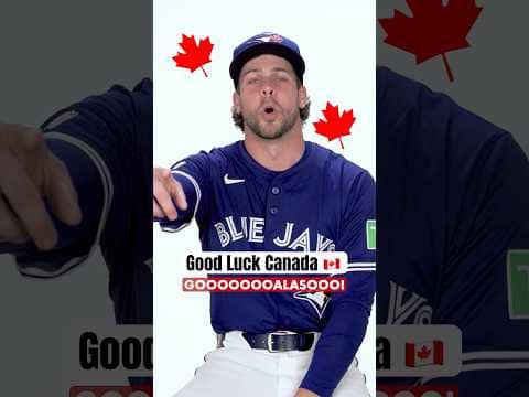 Good luck to Team Canada in the World Cup from your Blue Jays ⚽️🇨🇦#FifaWorldCup #CANMNT #BlueJays