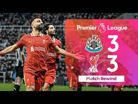 A SIX goal Thriller at St James Park | Newcastle v Liverpool 24/25