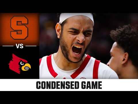 Syracuse vs. Louisville Condensed Game | 2025-26 ACC Men's Basketball