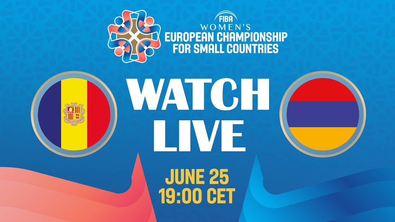 LIVE - Andorra v Armenia | FIBA Women's European Championship for Small Countries 2026 | Group Phase